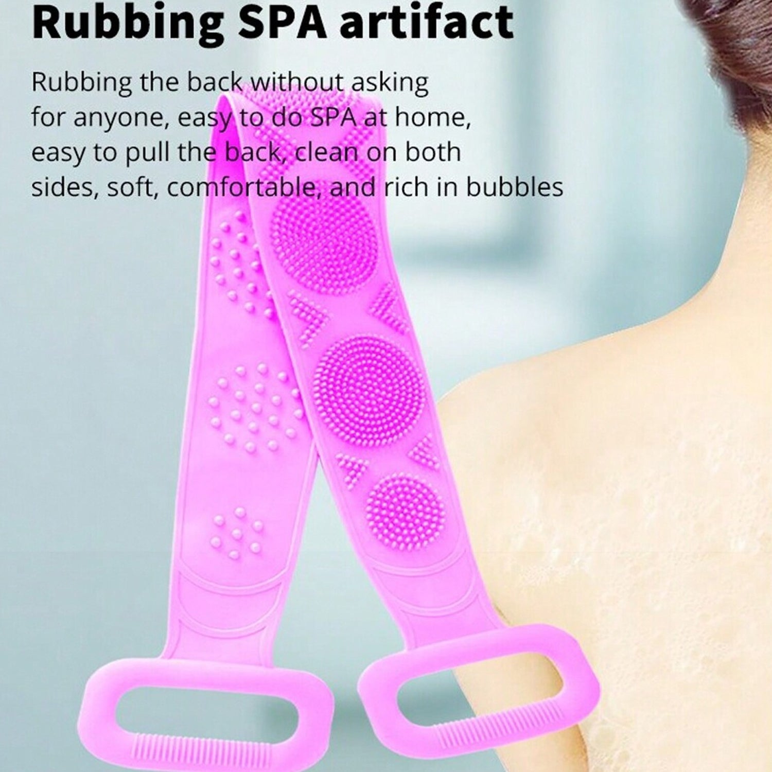 Silicone Back Scrubber Silicone Back Scrubber
